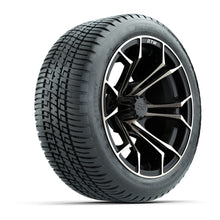 GTW Spyder Bronze/Matte Black 14 in Wheels with 205/30-14 Fusion Street Tires – Full Set