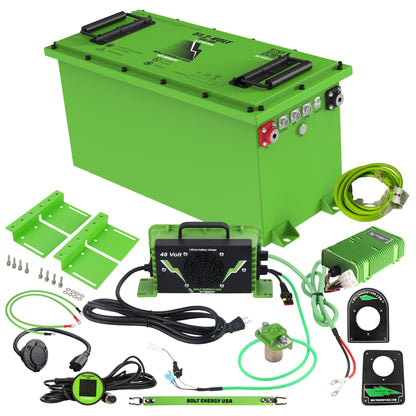 Bolt Energy Yamaha G29/Drive 51V 105AH Thin Heated Professional Battery Kit