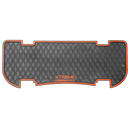 Xtreme Floor Mats for MadJax Genesis 250/300 Rear Seat Kits – Black/Vivid Orange Metallic