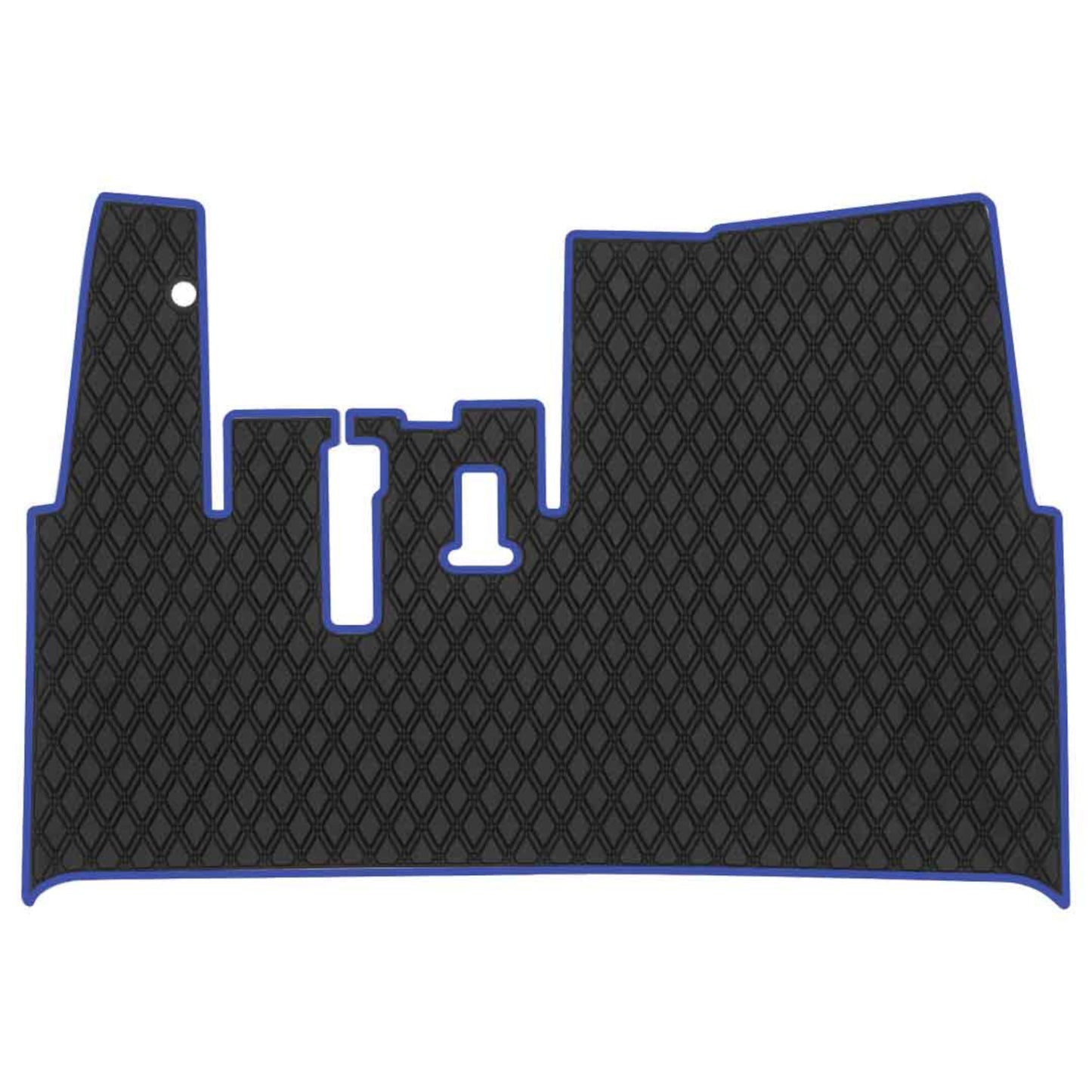 Xtreme Floor Mats for Yamaha UMAX Rally / Drive2 QuieTech EFI 2007-Up - Black/Blue