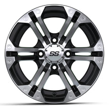 12'' GTW® Specter Black with Machined Accents Wheel