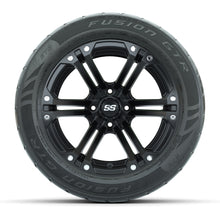 Set of (4) 14 in GTW Specter Wheels with 255/45-R14 Fusion GTR Street Tires