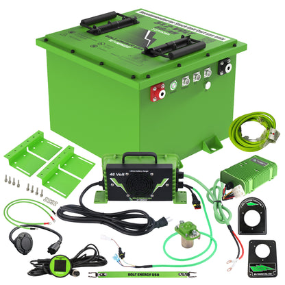 Bolt Energy MadJax E4, 51V 60AH Square Professional Battery Kit
