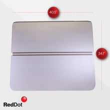 1995-02 Yamaha G14-G16-G19 - Red Dot Clear Folding Windshield