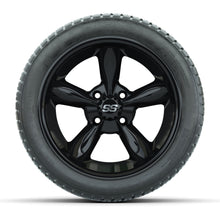 Set of (4) 14 in GTW Godfather Wheels with 205/30-14 Fusion Street Tires