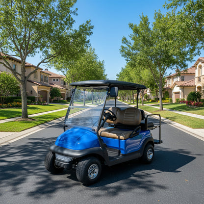 Club Car Precedent & Tempo Capri Blue Rear Body (Years 2004-Up)