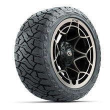 GTW Nexus Gloss Black/Satin Bronze 14 in Wheels with 23x10.00-R14 Maverick All-Terrain Tires – Full Set