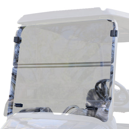 RedDot EZGO RXV with Blow Molded Top Tinted Folding Windshield (Years 2024-Up)