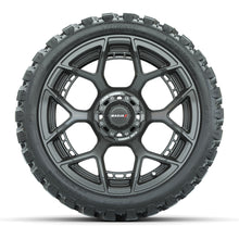 Set of (4) 15" MadJax® Flow Form Evolution Gunmetal Wheels with GTW® Nomad Off Road Tires