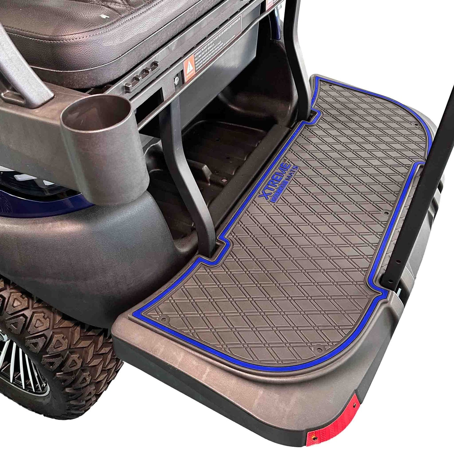 Xtreme Floor Mats for Bintelli and Atlas Rear Seat Mat - Black/Blue