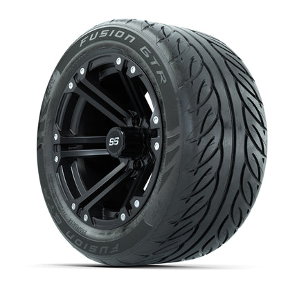 Set of (4) 14 in GTW Specter Wheels with 255/45-R14 Fusion GTR Street Tires