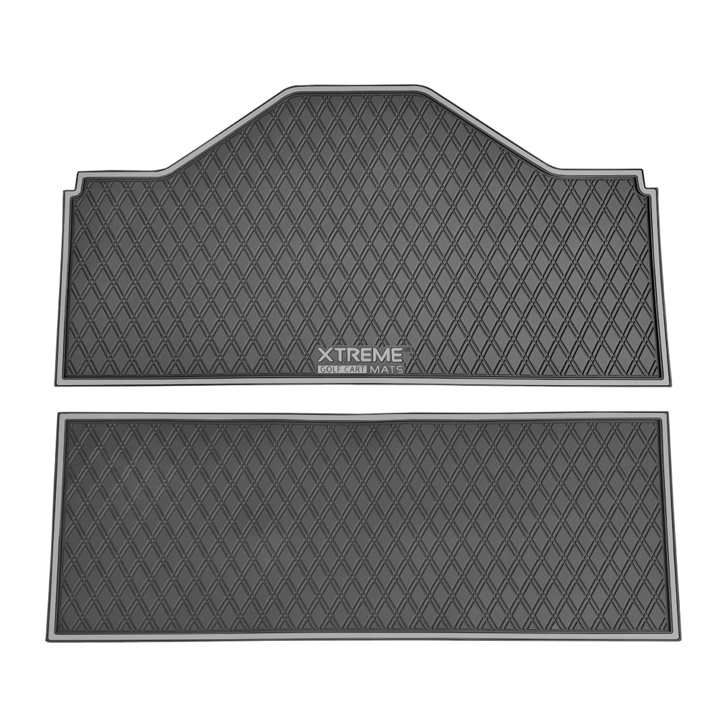 Xtreme Front & Middle Floor Mats for Evolution D5 Ranger & Maverick – Black/Gray