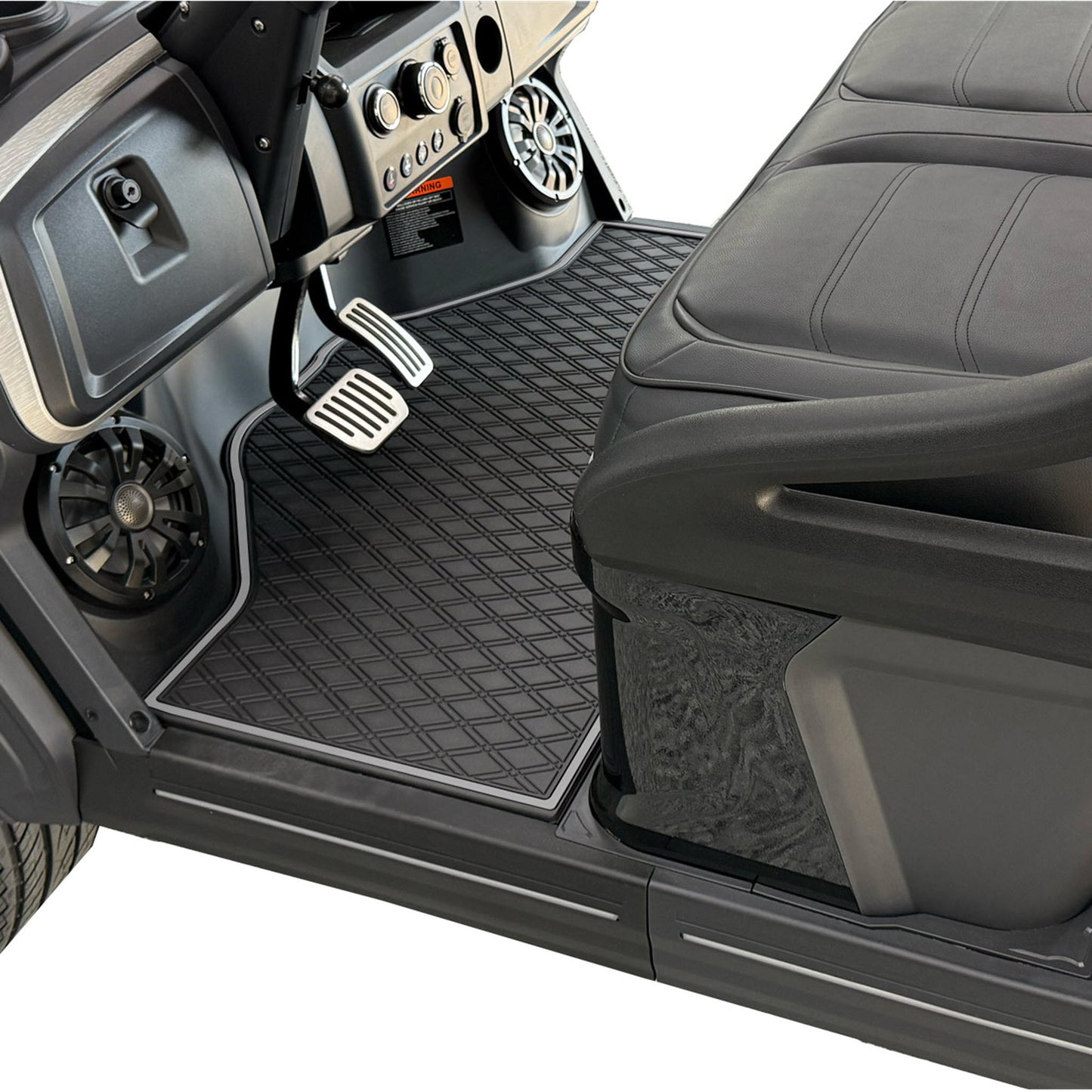 Xtreme Floor Mats for Epic E40FX - 2 Piece Black/Gray Set
