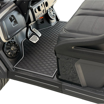 Xtreme Floor Mats for Epic E40FX - 2 Piece Black/Gray Set