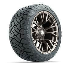 GTW Vandal Satin Bronze/Machined 14 in Wheels with 23x10.00-R14 Maverick All-Terrain Tires – Full Set