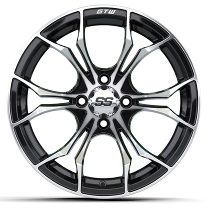 15'' GTW® Spyder Gloss Black Wheel