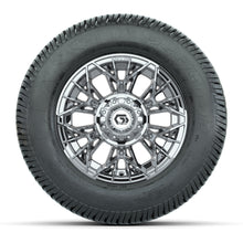 GTW® Stellar Chrome 12 in Wheels with 255/50-12 Excel Classic Street Tires – Full Set