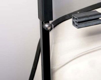 RedDot EZGO TXT 1/4″ Thick Acrylic Bolt Fold-Down Tinted Windshield  (Years 2014-Up)