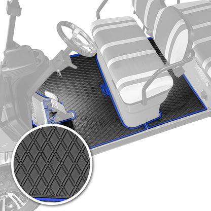 Xtreme Floor Mats for ICON I40, i60 - Black/Blue Set