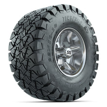 GTW Godfather Chrome 10 in Wheels with 22x10-10 Timberwolf All-Terrain Tires – Full Set