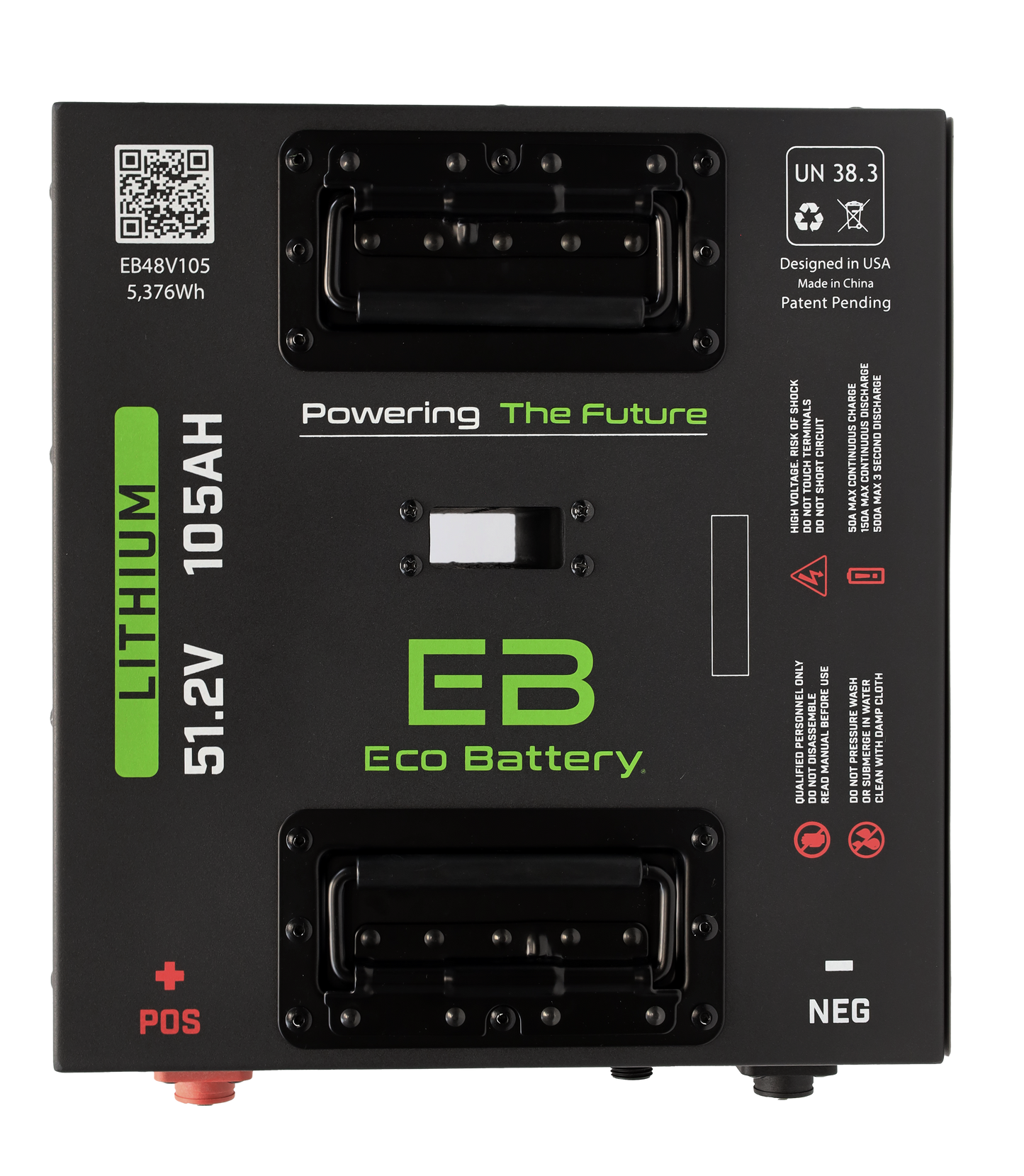 51V 105AH Thru-Hole Battery Bundle / Evolution (9-Pin Harness)
