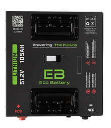 51V 105AH Thru-Hole Battery Bundle / Evolution (9-Pin Harness)