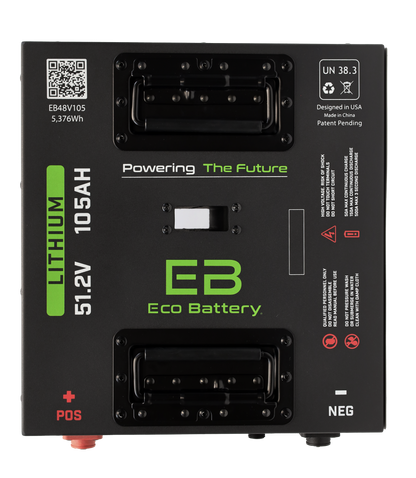 51V 105AH Thru-Hole Battery Bundle / Evolution (9-Pin Harness)