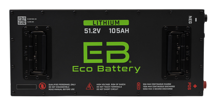 51V 105Ah Skinny Battery Bundle / Club Car / Onward & Tempo
