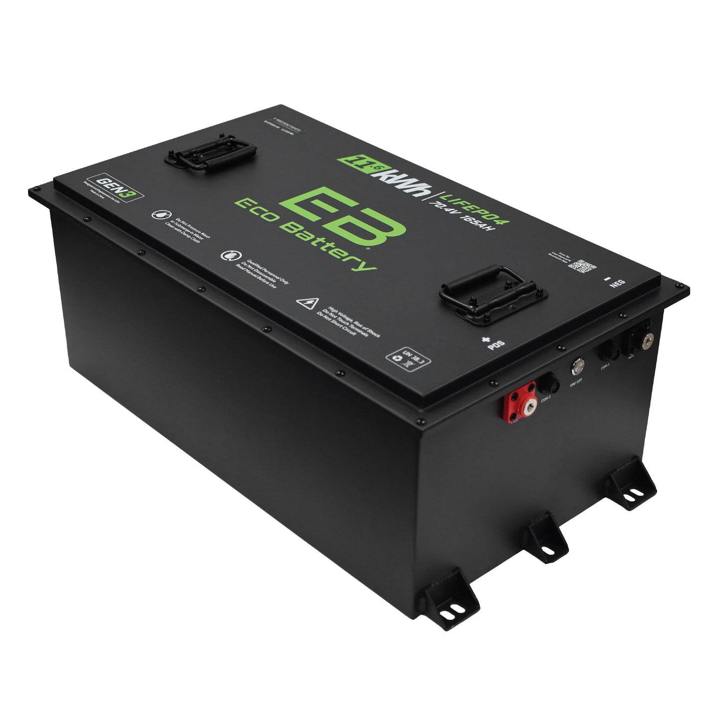 70V 165Ah LiFePO4 Gen3 Battery