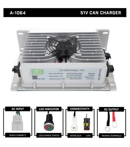 51V 20A CAN Charger / OEM:1064 / Venom