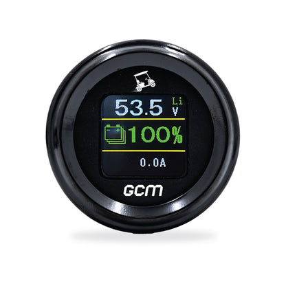 Golf Carts Modified LCD State of Charge Meter