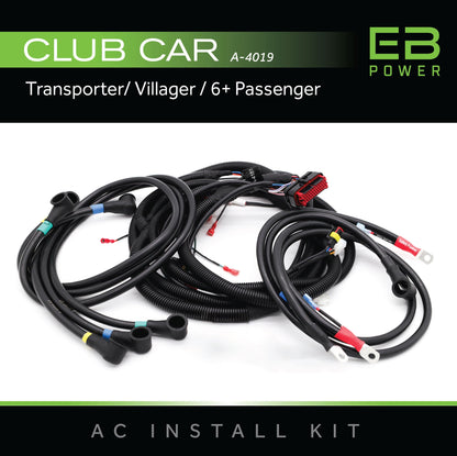 EB Power AC Kit / 350A + 4kW / Club Car Transporter/Villager / 6 Passenger