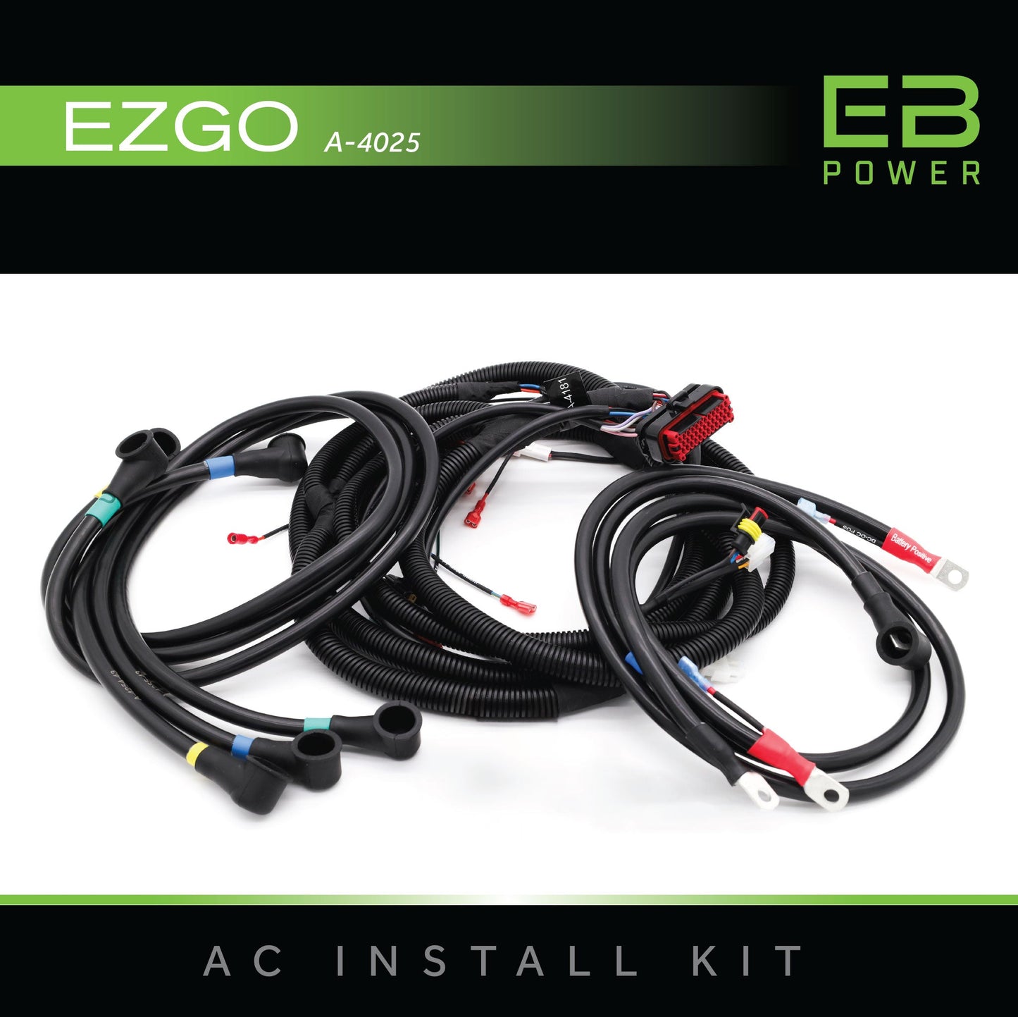 EB Power AC Kit / 450A + 4kW / EZGO / 2-6+ Passenger