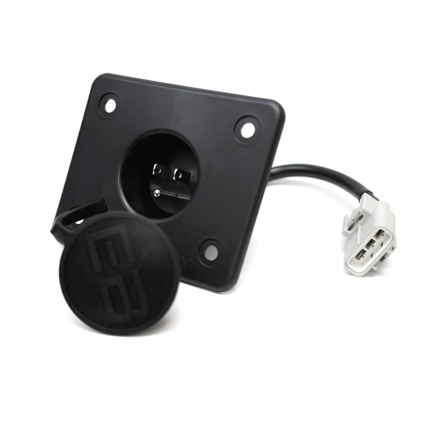 Eco Battery Charge Port / EZGO RXV / 110V Plug - Quick Connect Plug