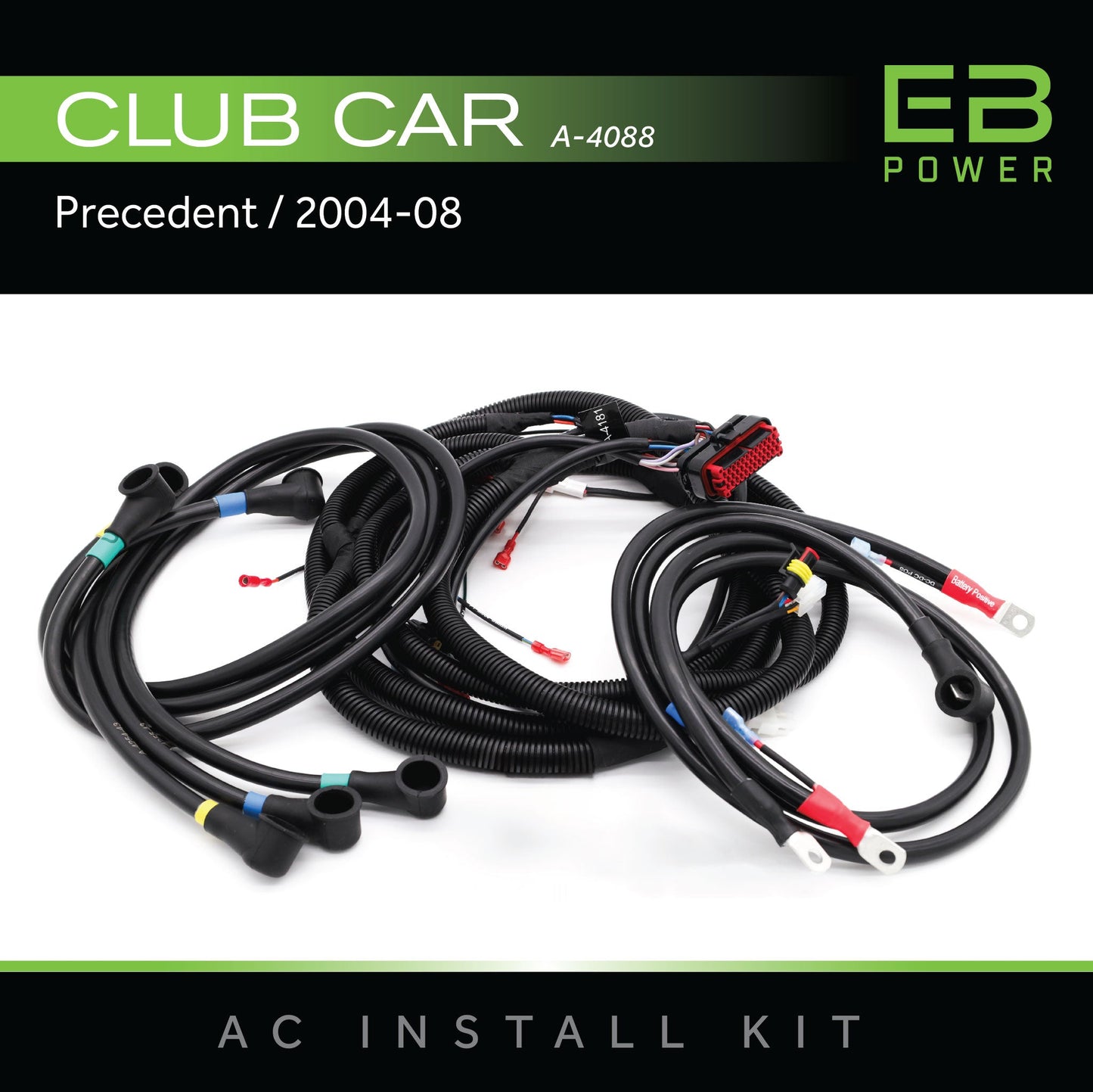 EB Power AC Kit / 450A + 4kW / Club Car Precedent / 2004-08 / 6+ Passenger