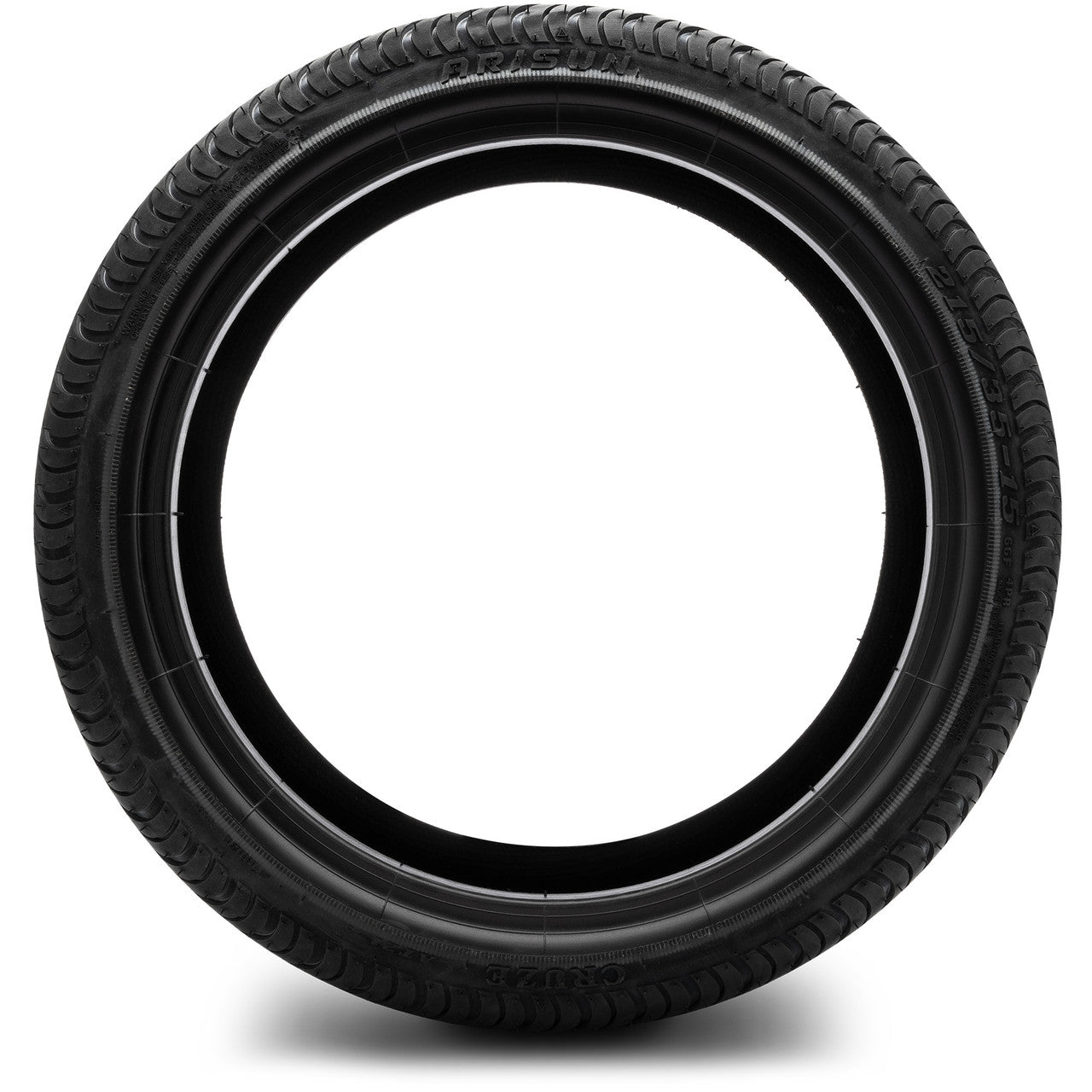 Arisun Cruze Street Golf Cart Tire 215/35-15 DOT (4 Ply)