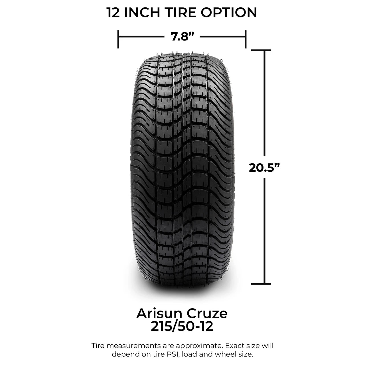 MODZ® 12" Galaxy Matte Black Wheels & Street Tires Combo