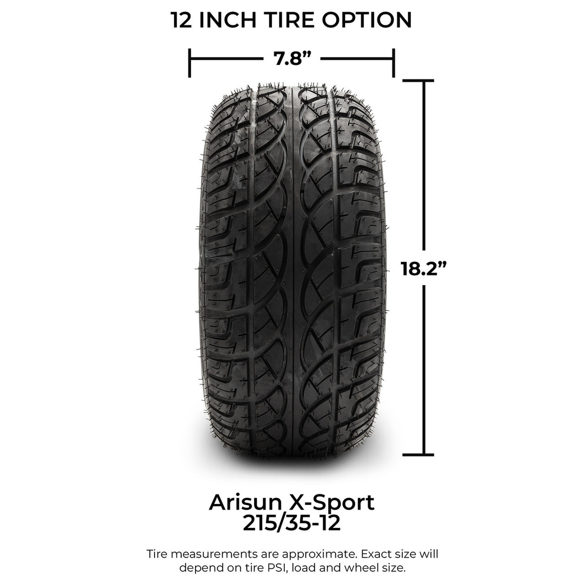 MODZ® 12" Matrix Silver Wheels & Street Tires Combo
