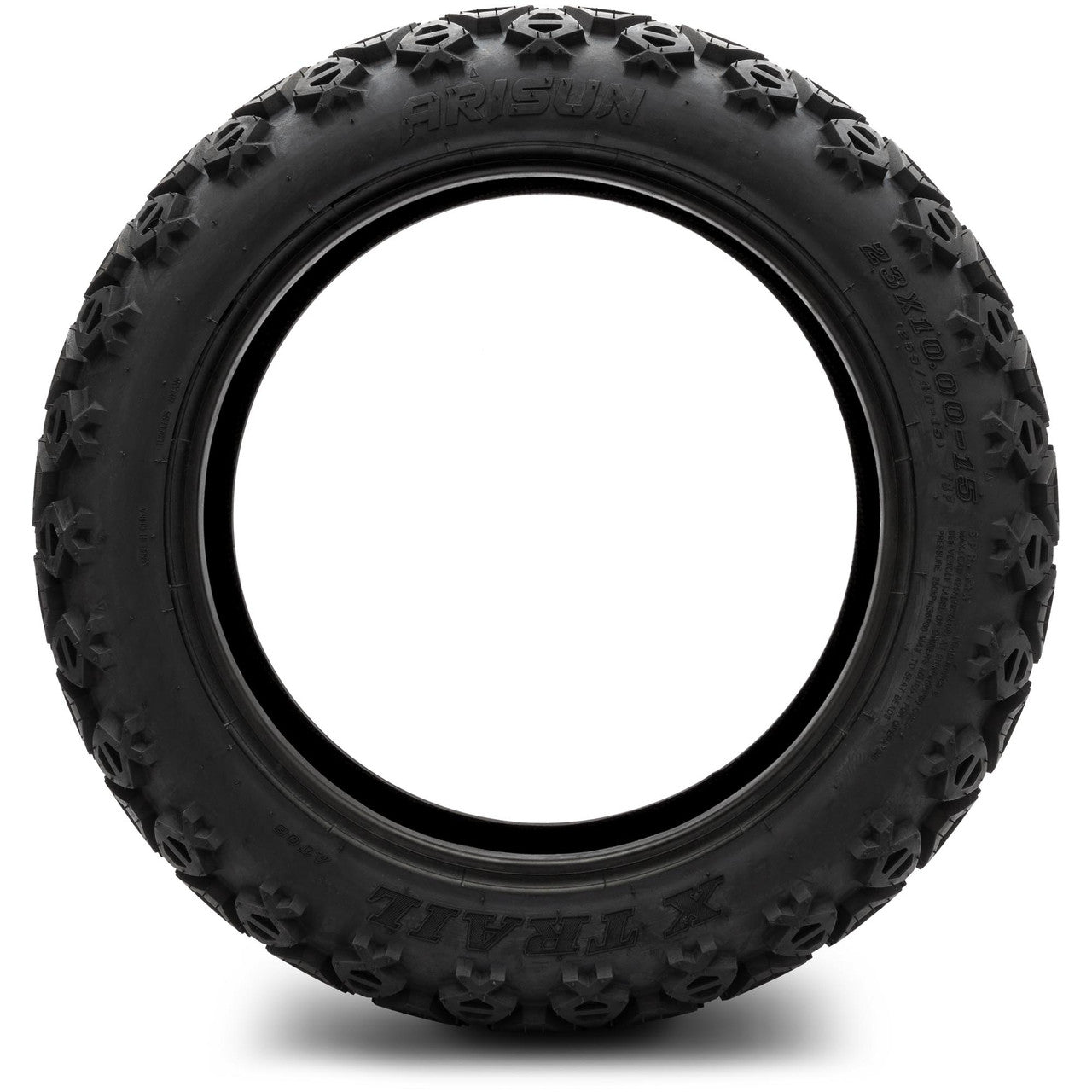 Arisun X-Trail Series All Terrain Golf Cart Tire - 23x10-15 (6-Ply)