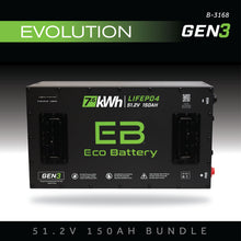 51V 150Ah Battery Bundle / Evolution (9-Pin Harness)