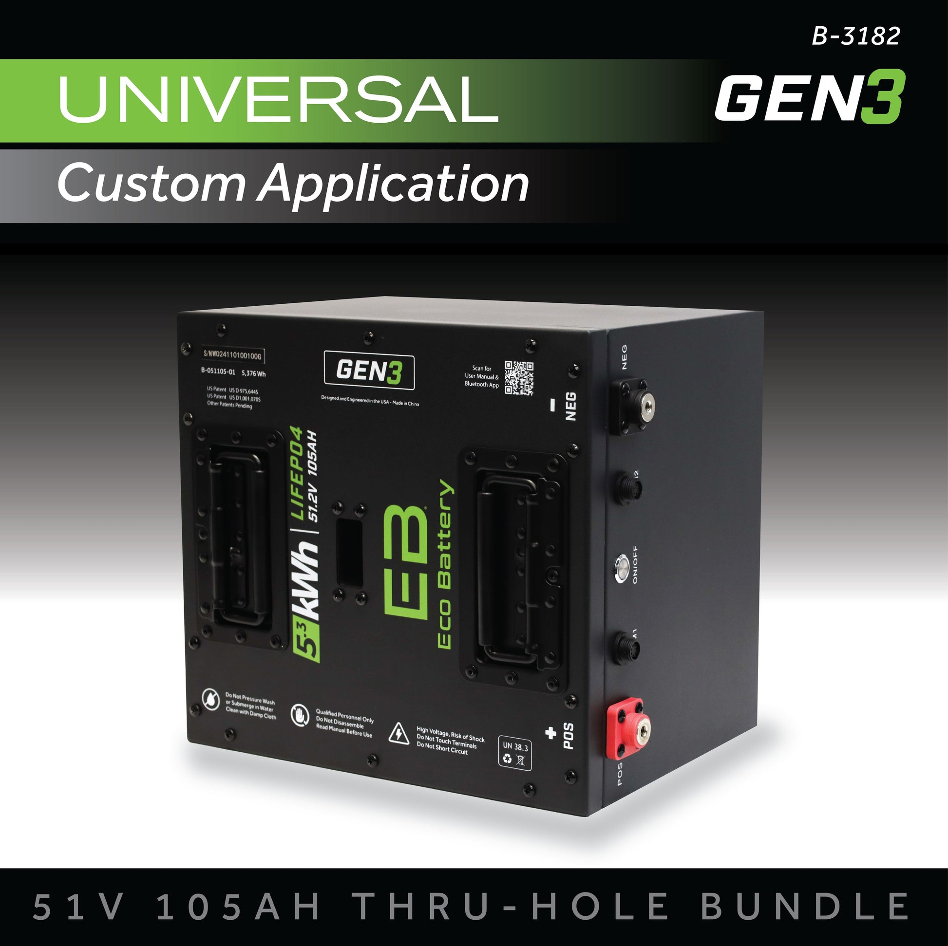 51V 105AH Thru-Hole