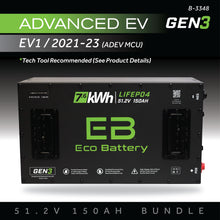 51V 150AH Battery Bundle / Advanced EV EV1 / 2021-23 (ADEV MCU)