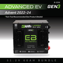 51V 60AH Eco Battery Bundle / Advanced EV Advent / 2022-24
