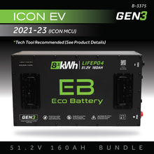 51V 160AH Eco Battery Bundle / ICON EV / 2021-23 (ICON MCU)