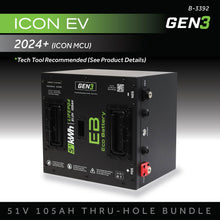 51V 105AH Thru-Hole Battery Bundle / ICON EV / 2024+ (ICON MCU)