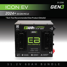 51V 60AH Eco Battery Bundle / ICON EV / 2024+ (ICON MCU)