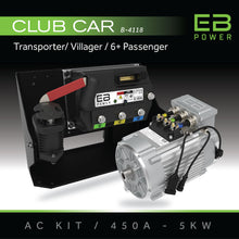 EB Power AC Kit / 450A + 5kW / Club Car Transporter/Villager / 6 Passenger