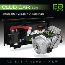 EB Power AC Kit / 450A + 4kW / Club Car Transporter/Villager / 6+ Passenger