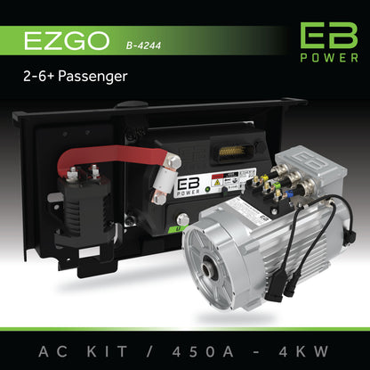 EB Power AC Kit / 450A + 4kW / EZGO / 2-6+ Passenger