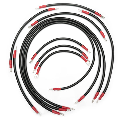MODZ® Club Car 2-Gauge Complete Battery Cable Set